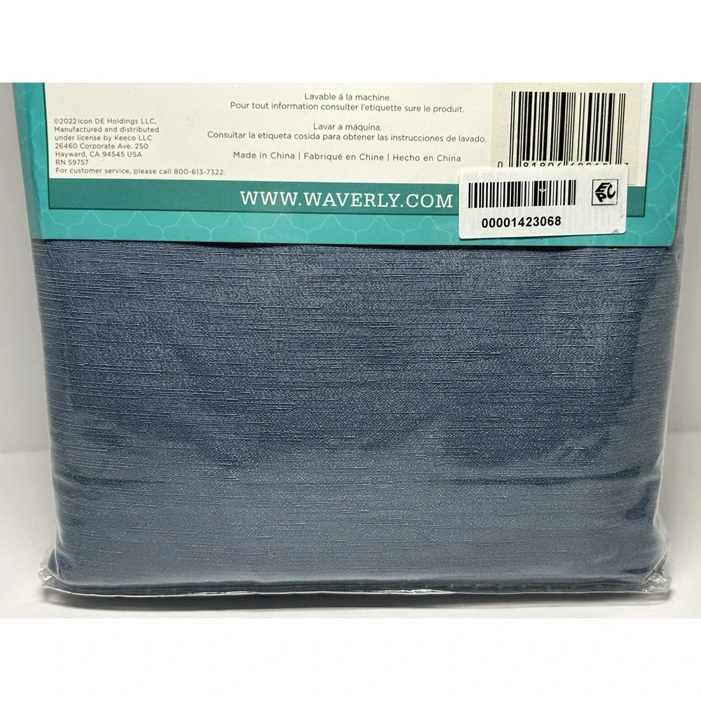 Waverly Serendipity Blue‎ Polyester Curtain Panel 50